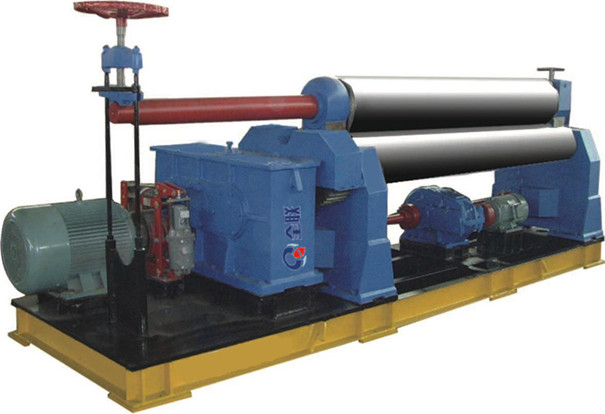 對稱式(shi)三輥卷(juàn)闆機