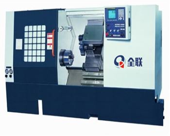 斜床身數控(kong)車床