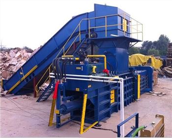 卧式廢(fèi)紙打包機(jī)